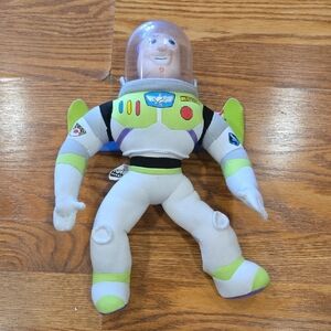 Disney Buzz Lightyear Plush - White and Green